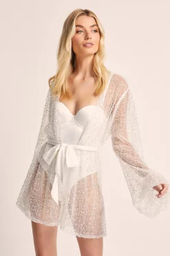 Homebodii Athena Mini Beaded Robe Fashion