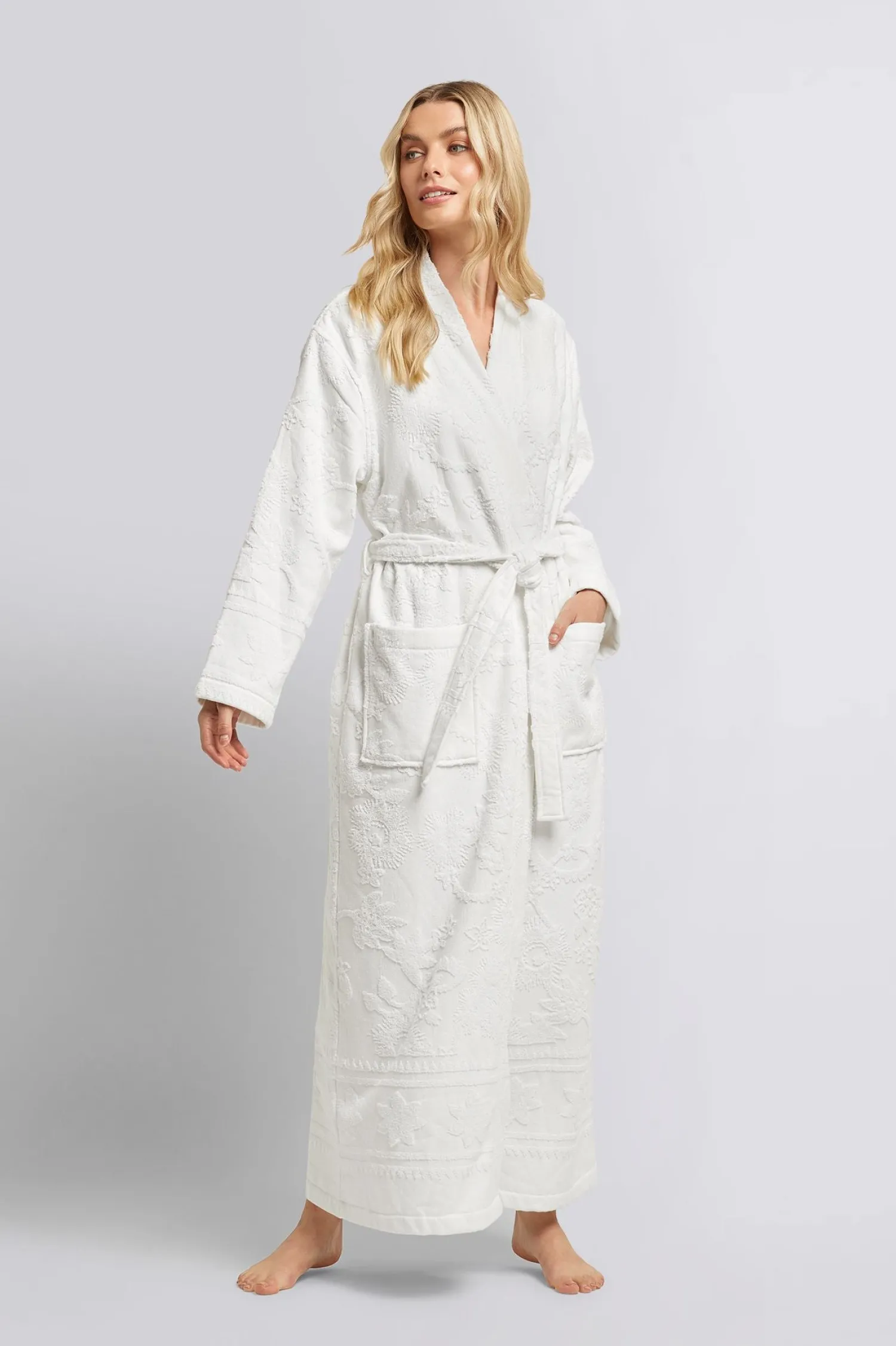 Homebodii Bondi Towelling Robe Hot