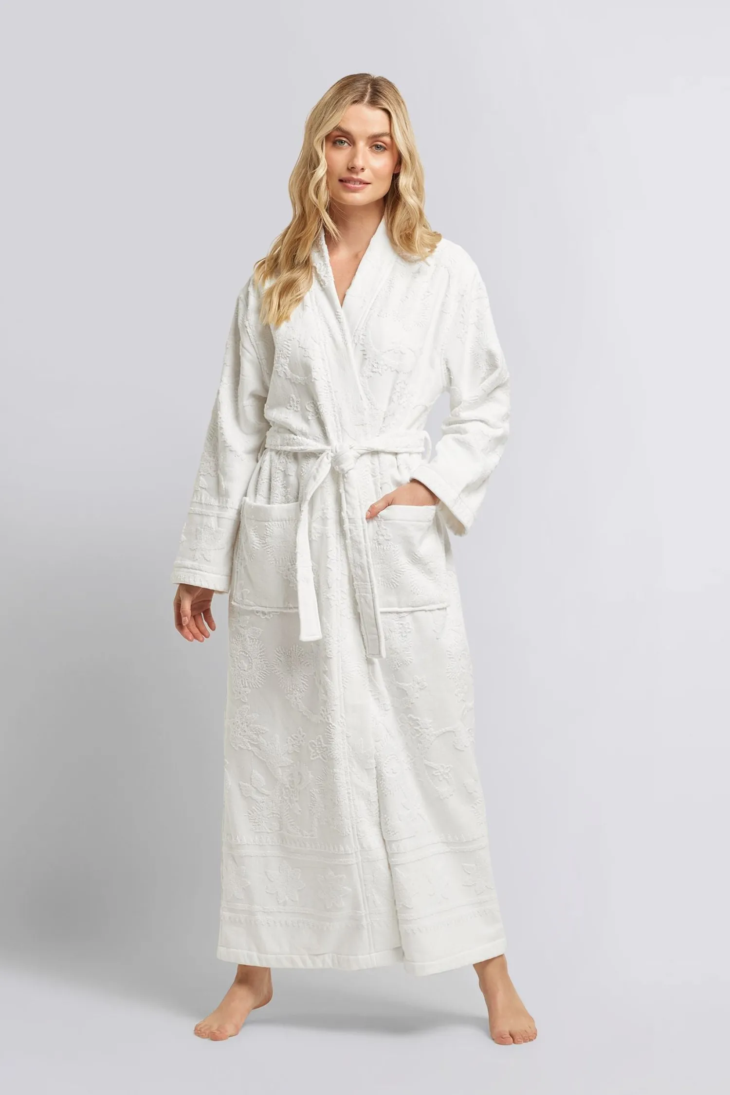 Homebodii Bondi Towelling Robe Hot