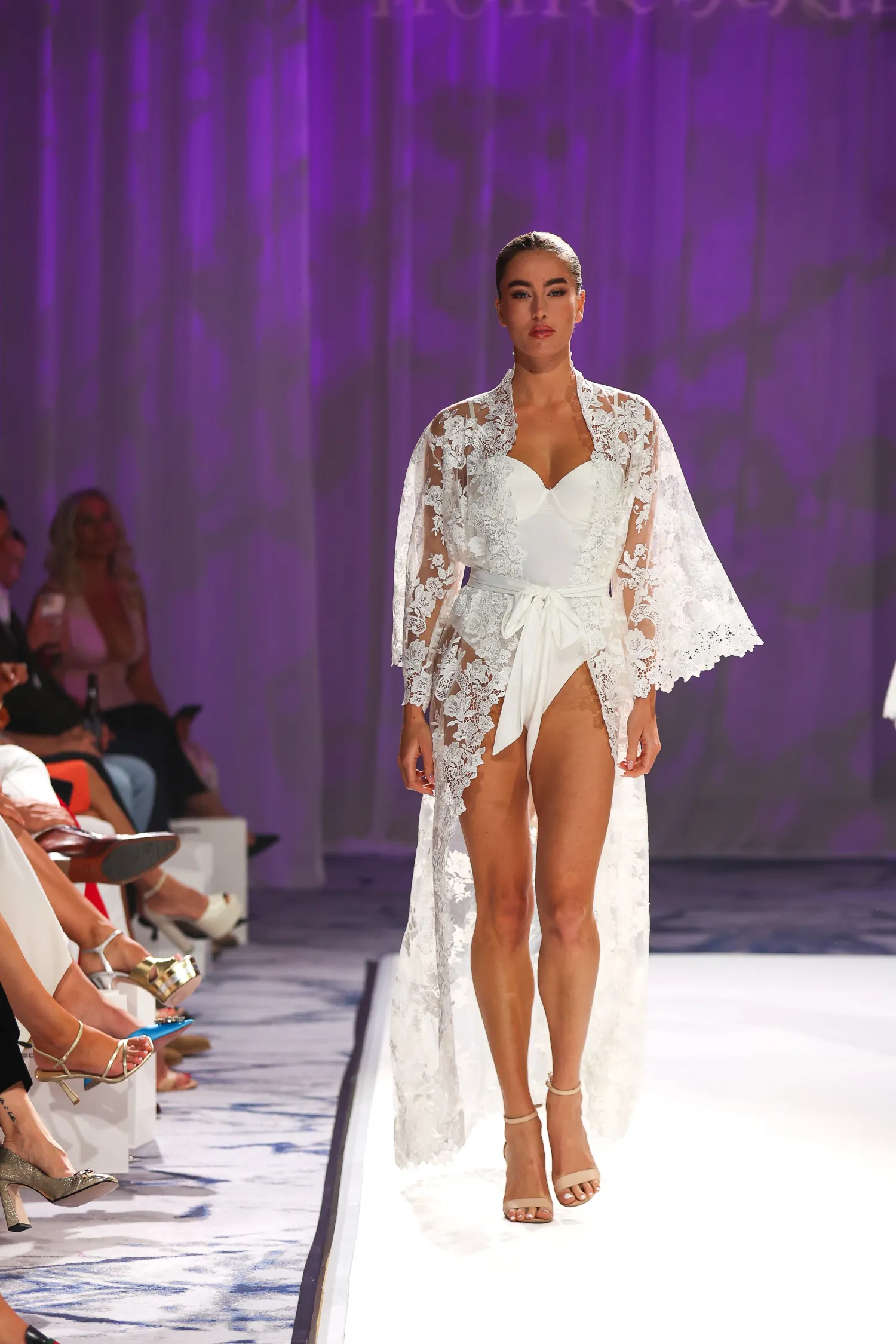 Homebodii Couture Luxury Robe Collection: Marié Lace Robe Online