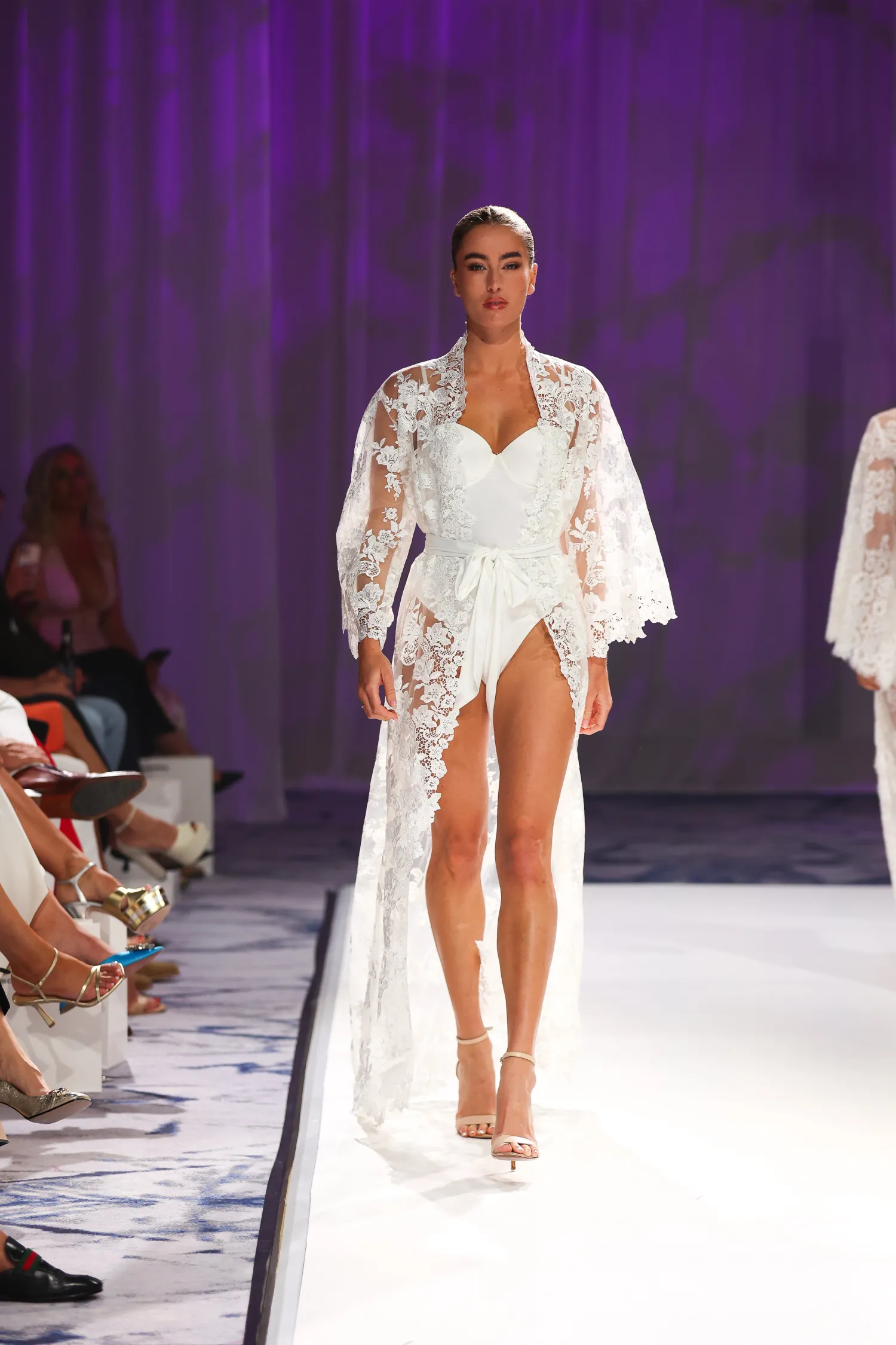 Homebodii Couture Luxury Robe Collection: Marié Lace Robe Online