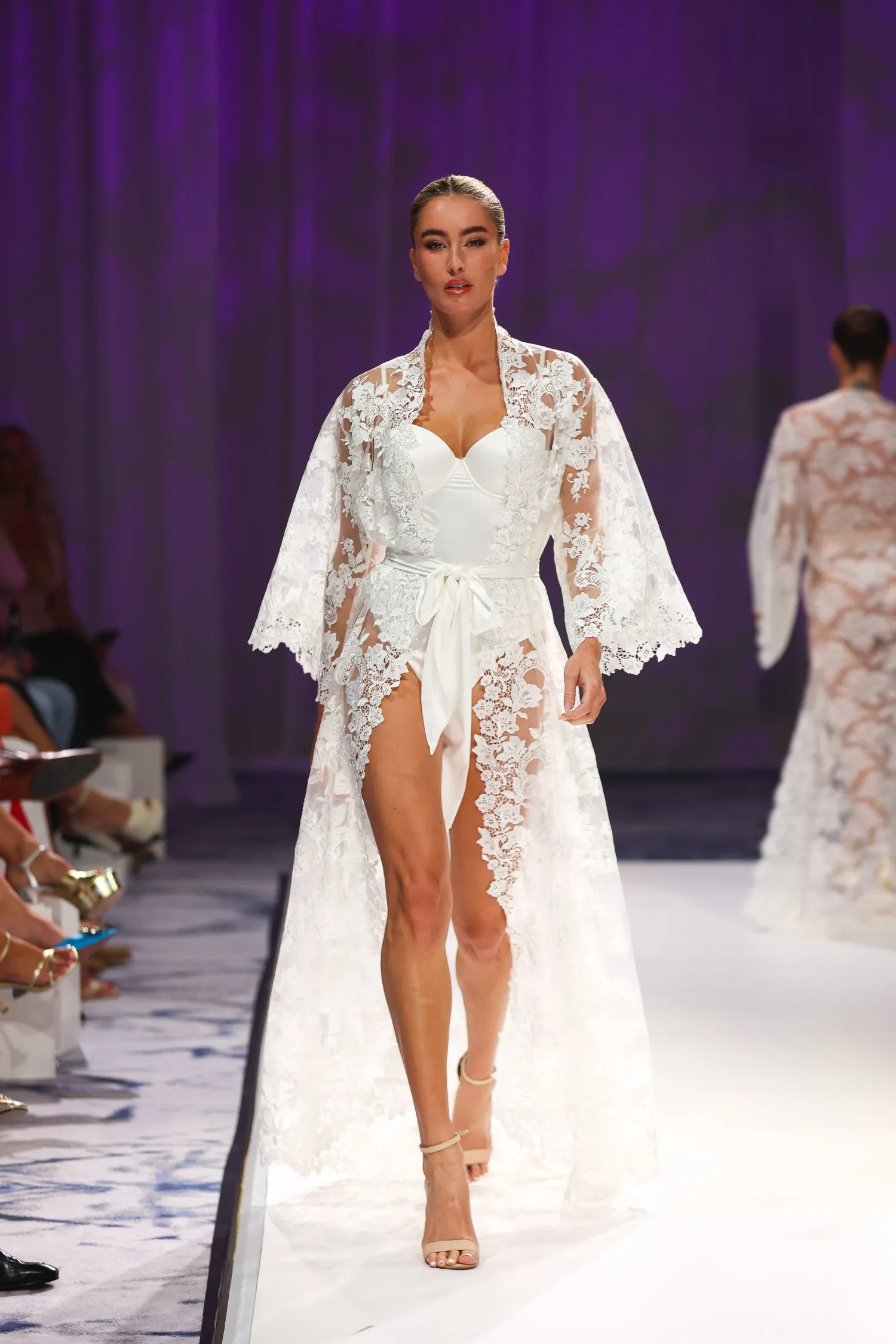 Homebodii Couture Luxury Robe Collection: Marié Lace Robe Online