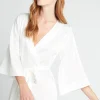 Homebodii Jasmine Long Robe Clearance