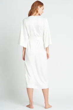 Homebodii Jasmine Long Robe Clearance
