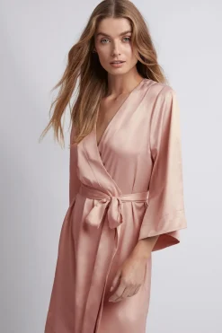 Homebodii Jasmine Short Robe Best