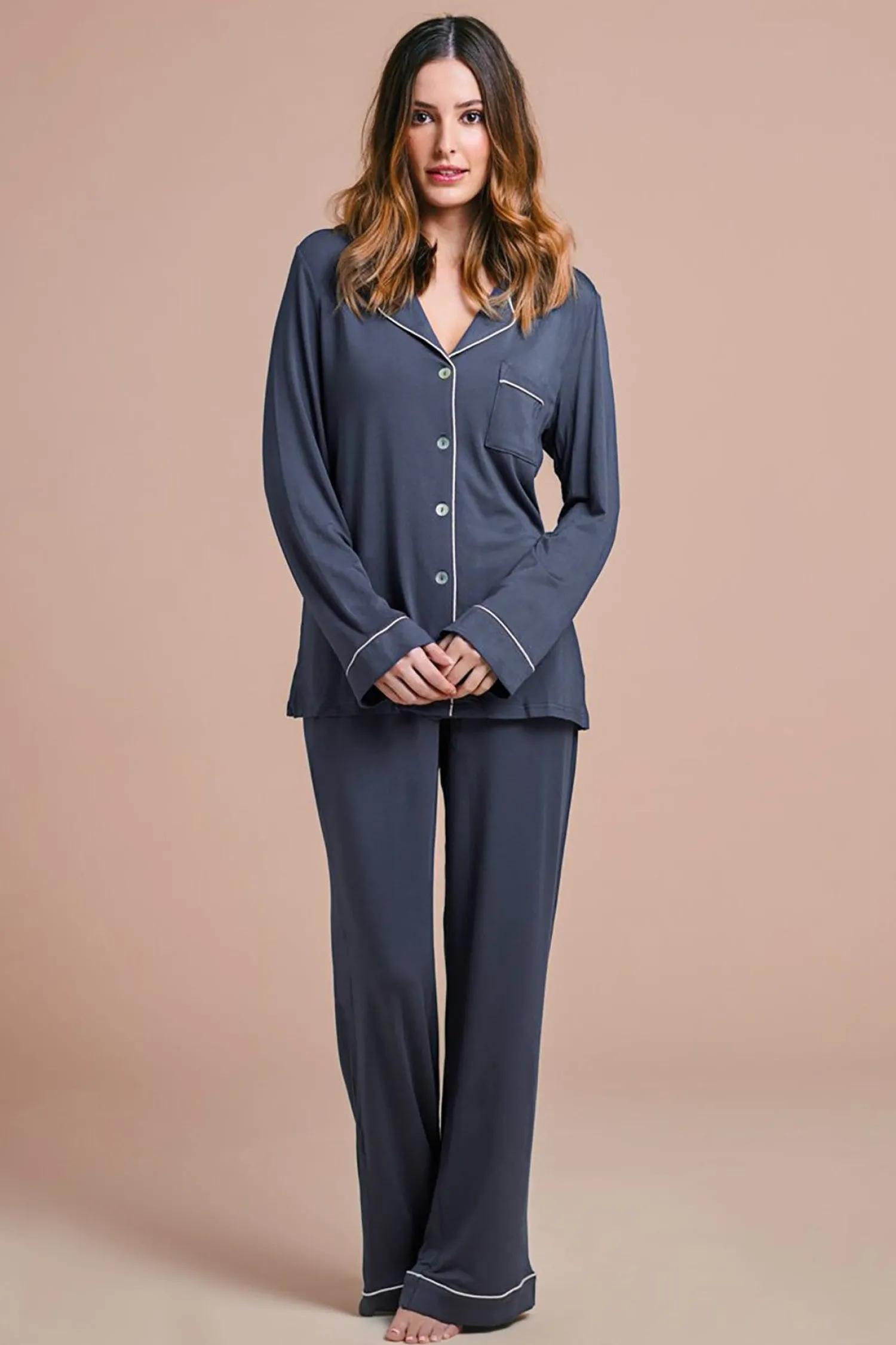 Homebodii Petra Tencel™ Lounge Pyjama Set Hot