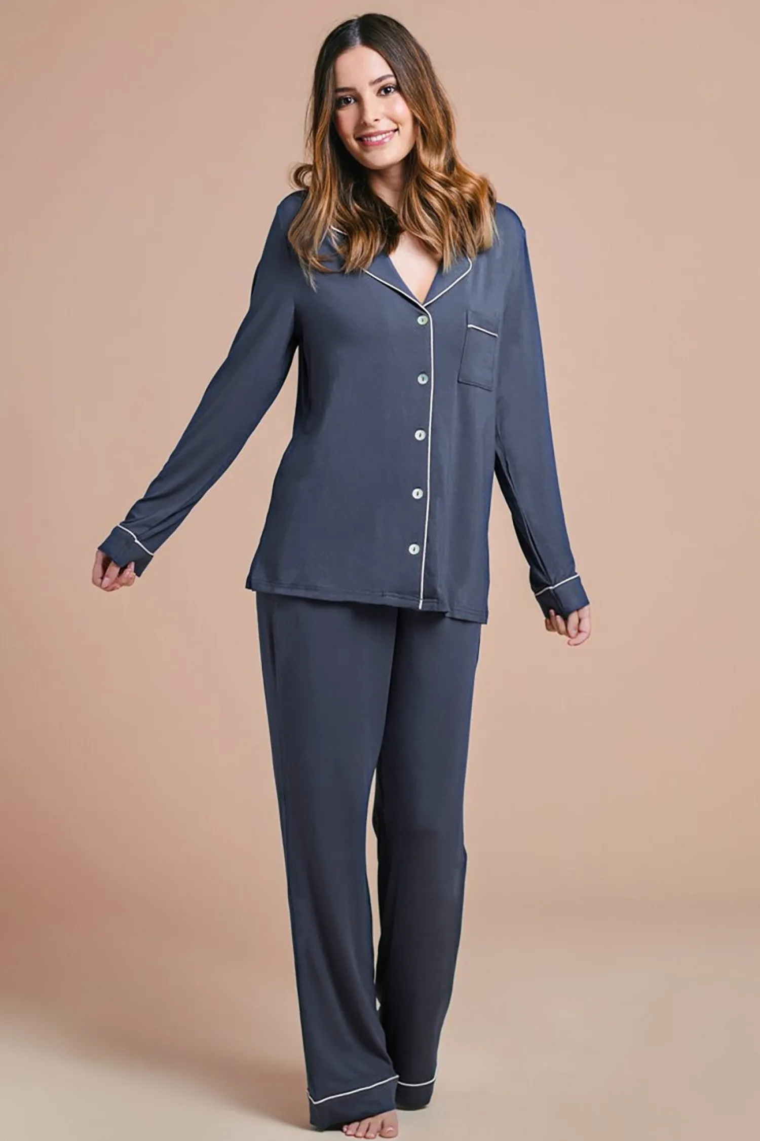 Homebodii Petra Tencel™ Lounge Pyjama Set Hot