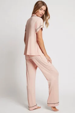 Homebodii Petra Tencel™ Short Sleeve with Long Pant Pyjama Set Clearance