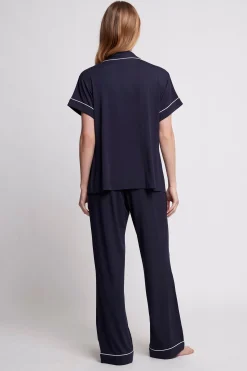 Homebodii Petra Tencel™ Short Sleeve with Long Pant Pyjama Set Sale