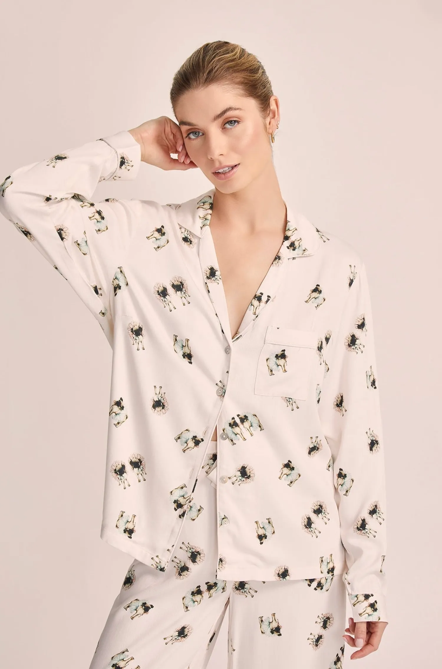 Homebodii Ruby Pug Lounge PJ Set Discount