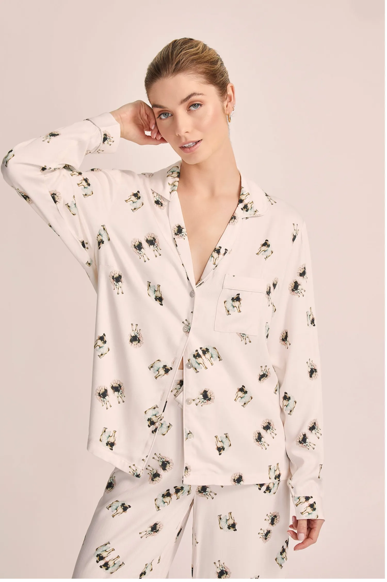 Homebodii Ruby Pug Lounge PJ Set Discount