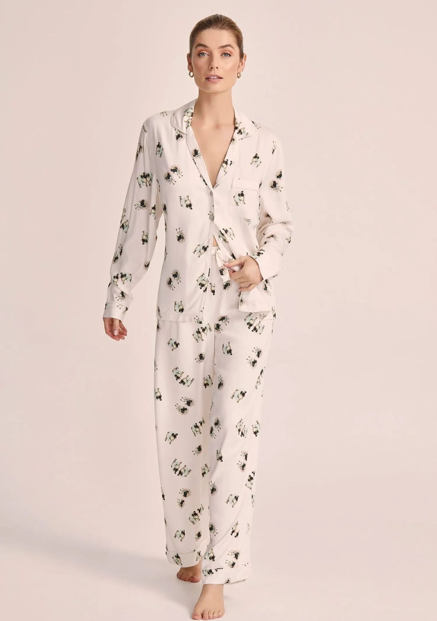 Homebodii Ruby Pug Lounge PJ Set Discount