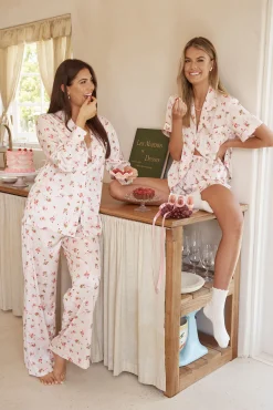 Homebodii Sweet Berry & Bows Womens Lounge Pyjama Sale