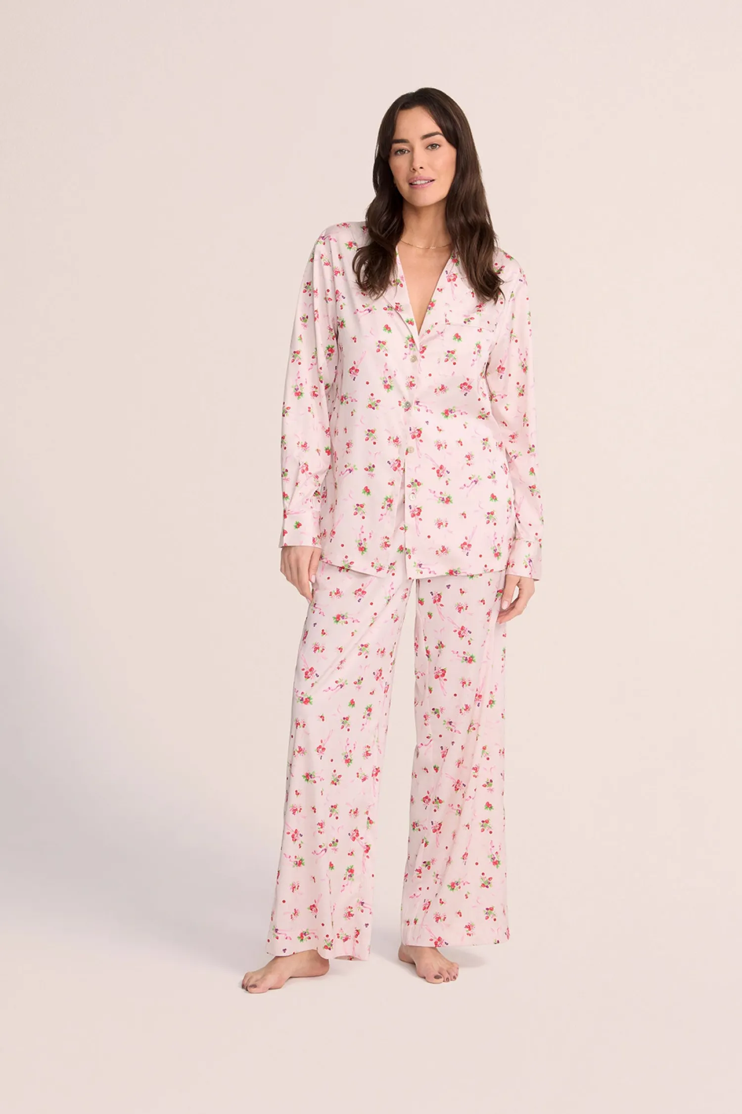 Homebodii Sweet Berry & Bows Womens Lounge Pyjama Sale